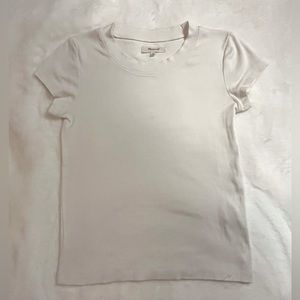 Off white Madewell sleek hold shirt extra small